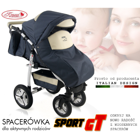 Wózek Spacerowy SPORT GT + POKROWIEC