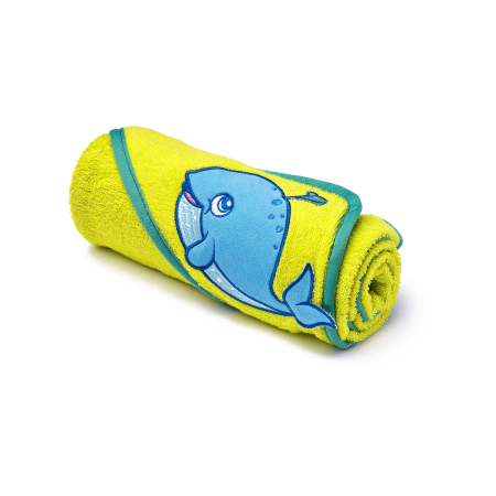 Okrycie Kąpielowe Ręcznik Aplikacja 3D Delfinek Sensillo