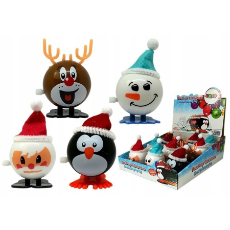 Zabawka Świąteczna Pingwin Renifer Bałwan Mikołaj
