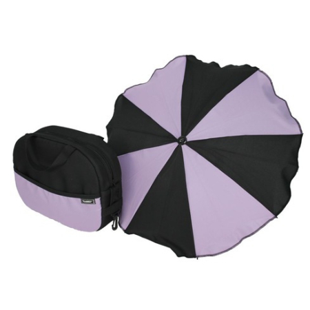 torba +parasolk czarny + fiolet