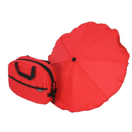 torba +parasolk czerwony